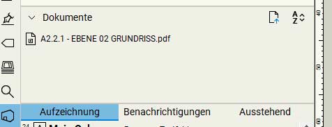 Abbildung 9: Anzeige der Dokumentenliste